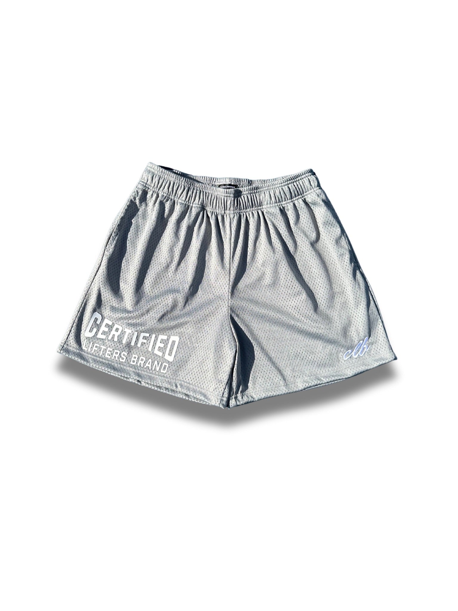 Grey CLB Essential Mesh Shorts