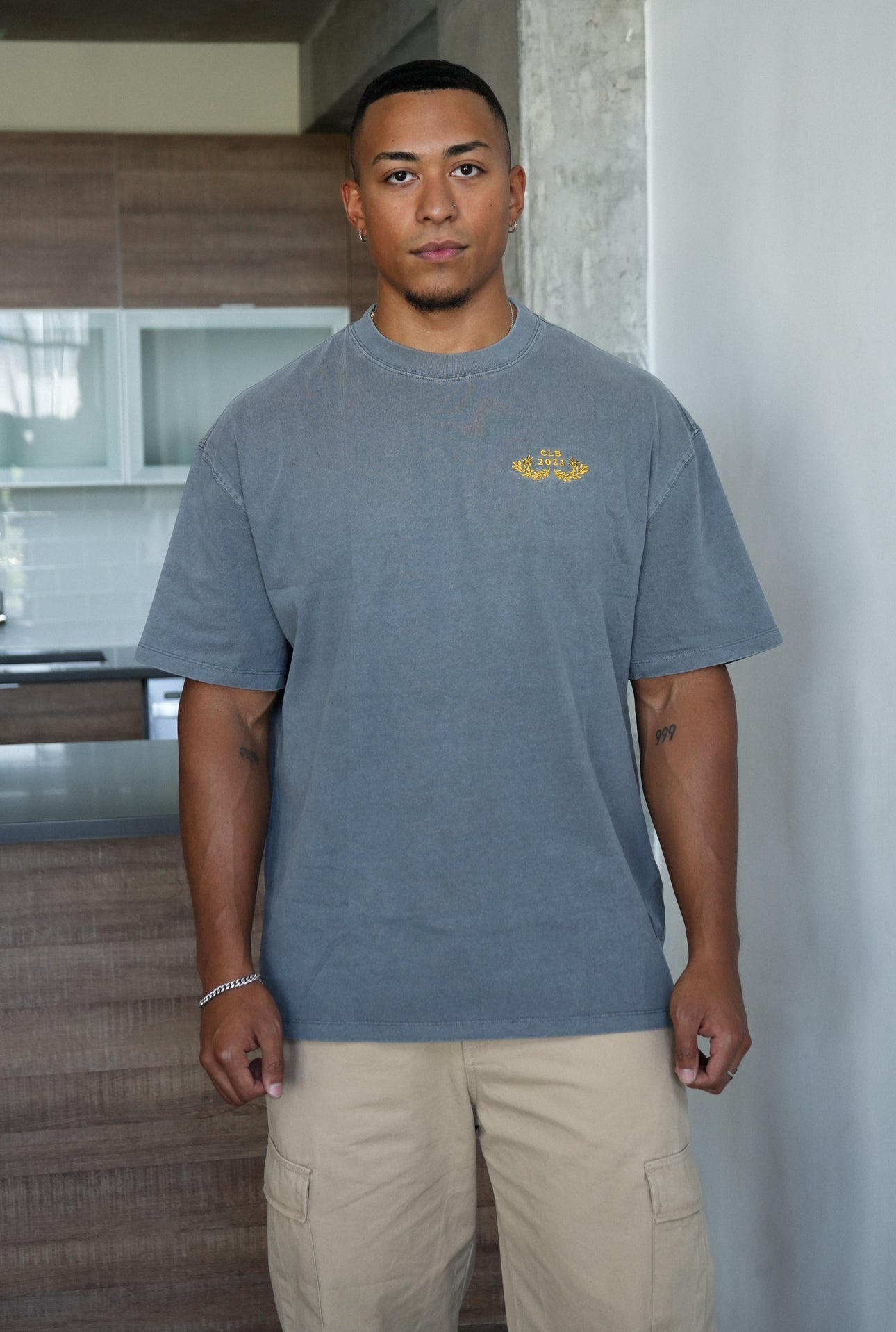 Grey Varsity Pump Cover