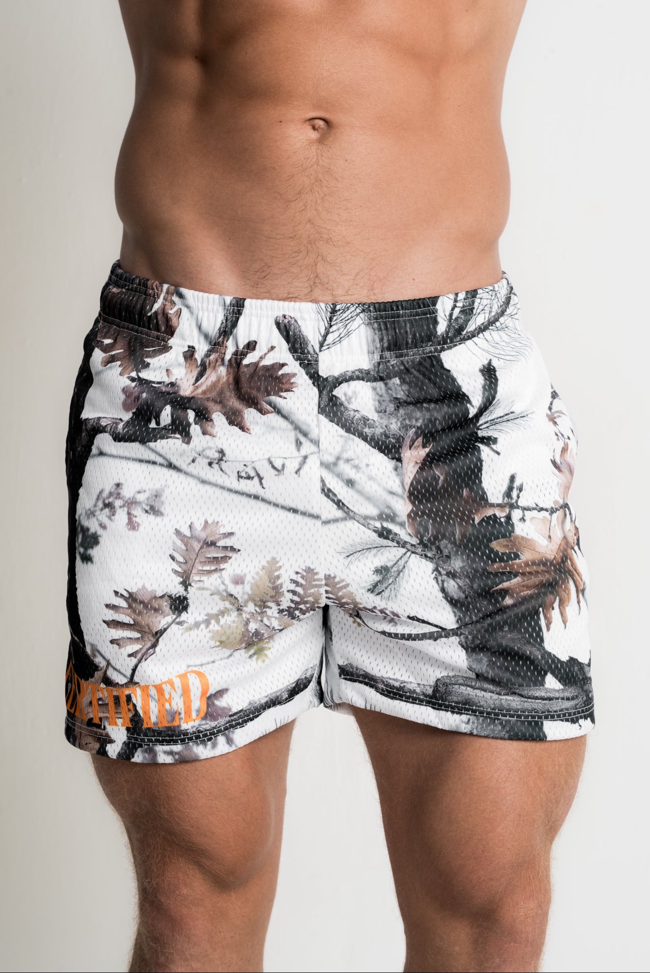 CLB Snow Camo Mesh Shorts