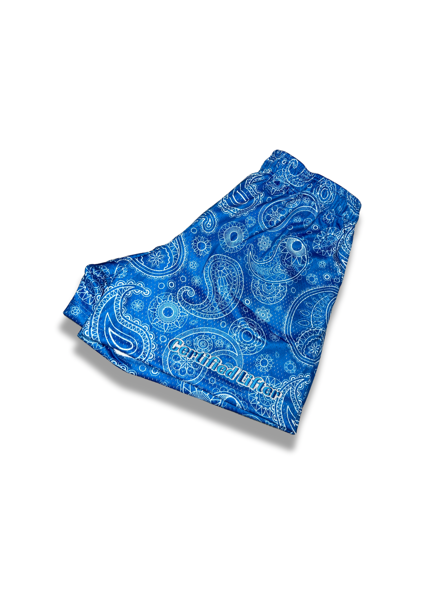 CLB Blue Bandana Shorts