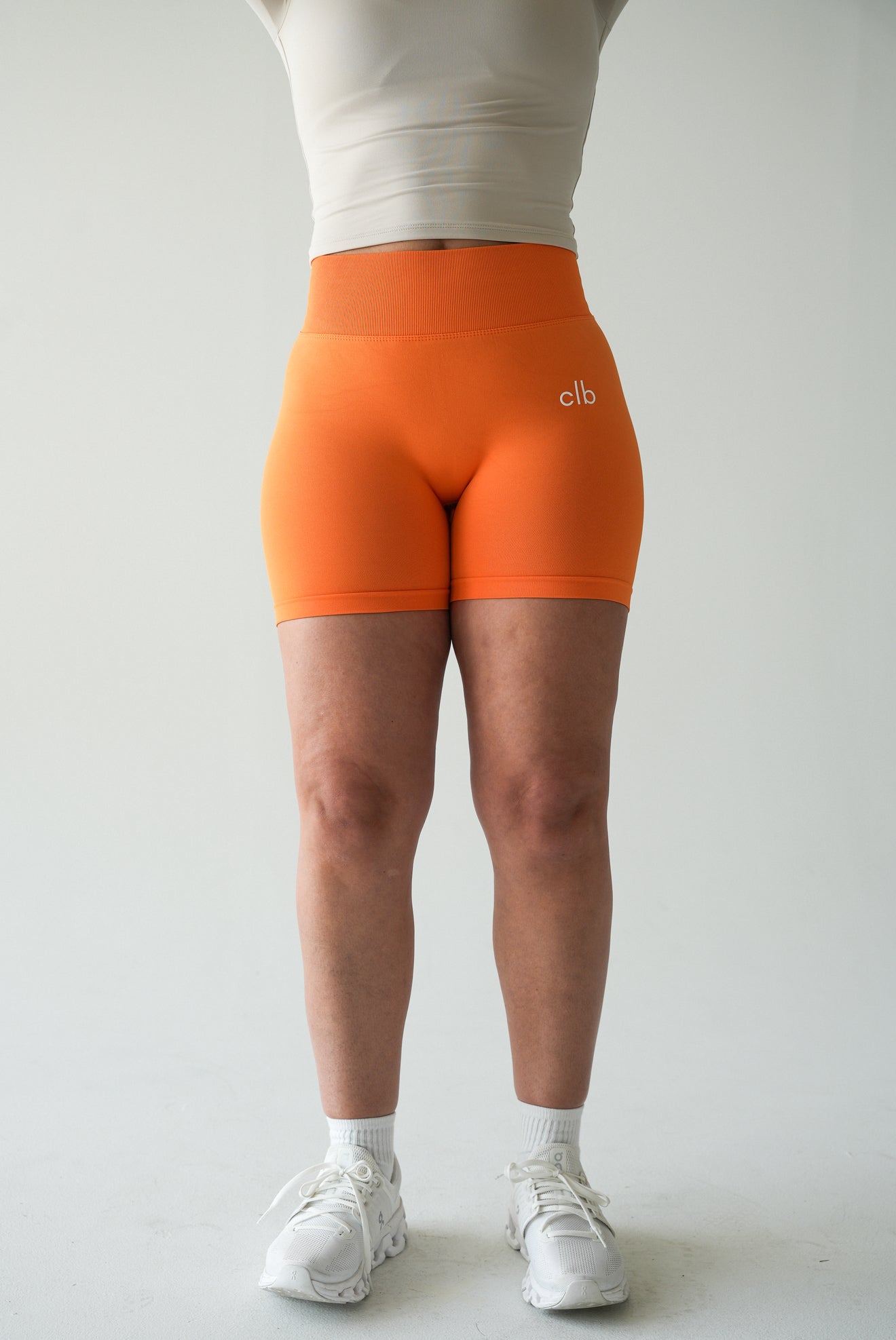 Orange BBL Shorts