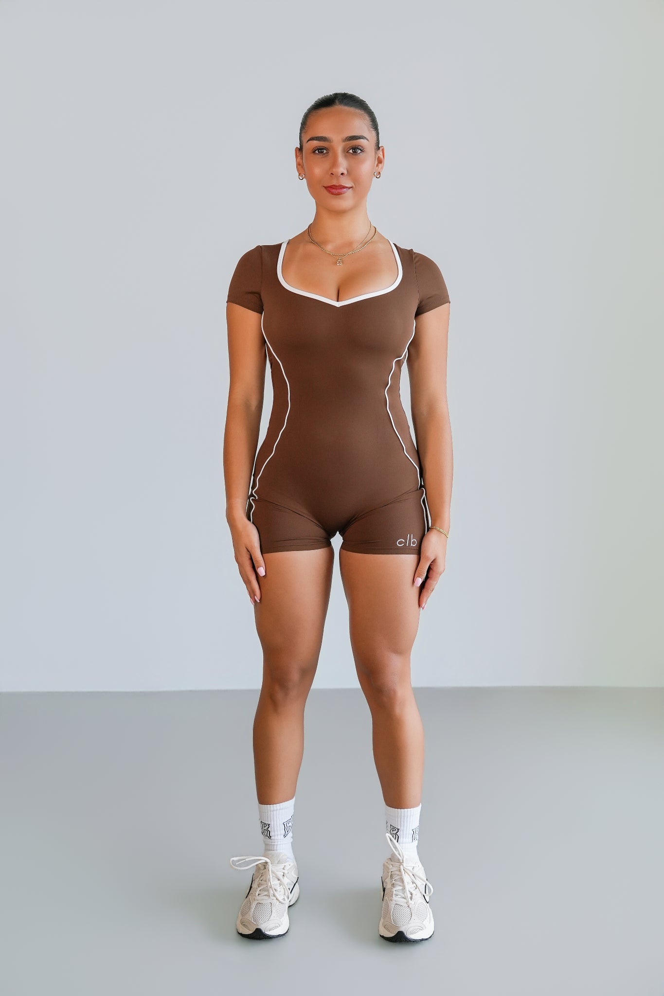 Espresso Back Day Romper 2.0