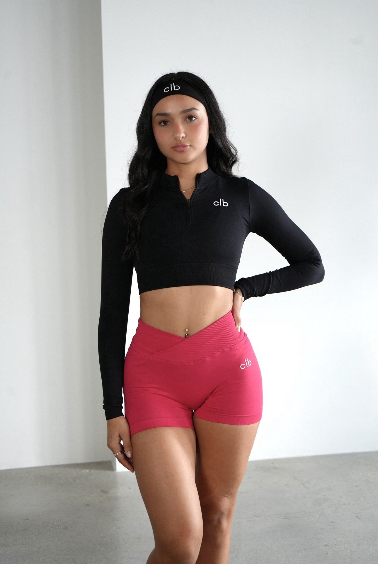 Black Quarter Zip Jacket