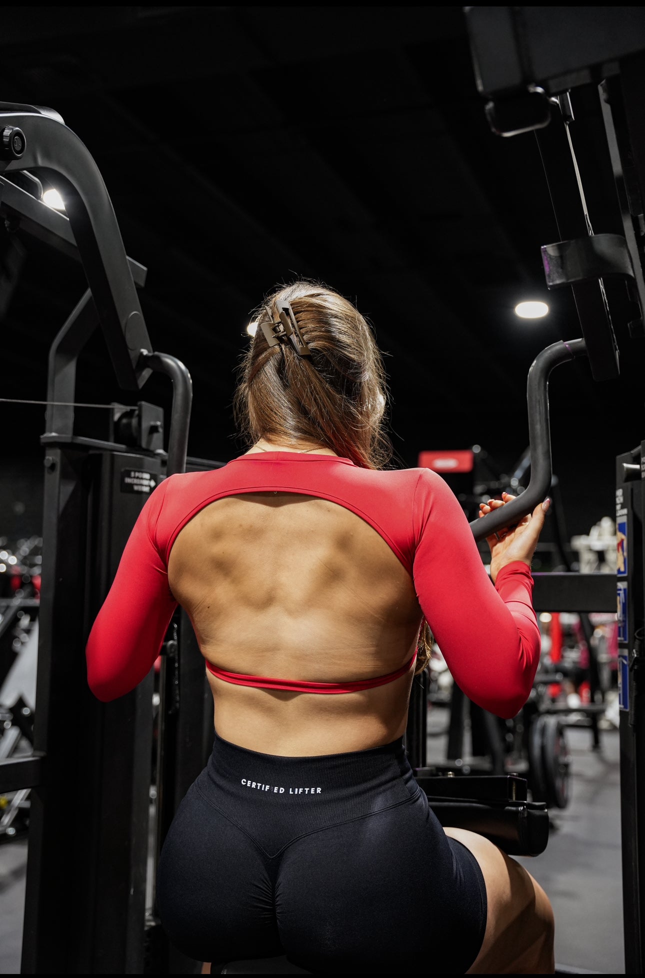 Red CLB Back Day Top