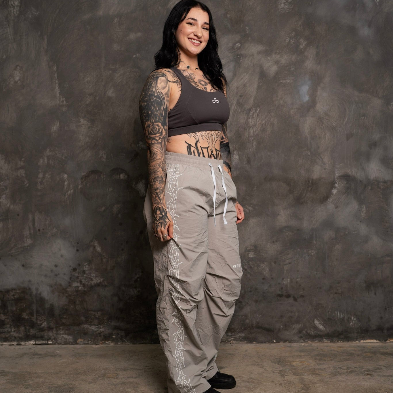 Grey Walk By Faith Track Pants