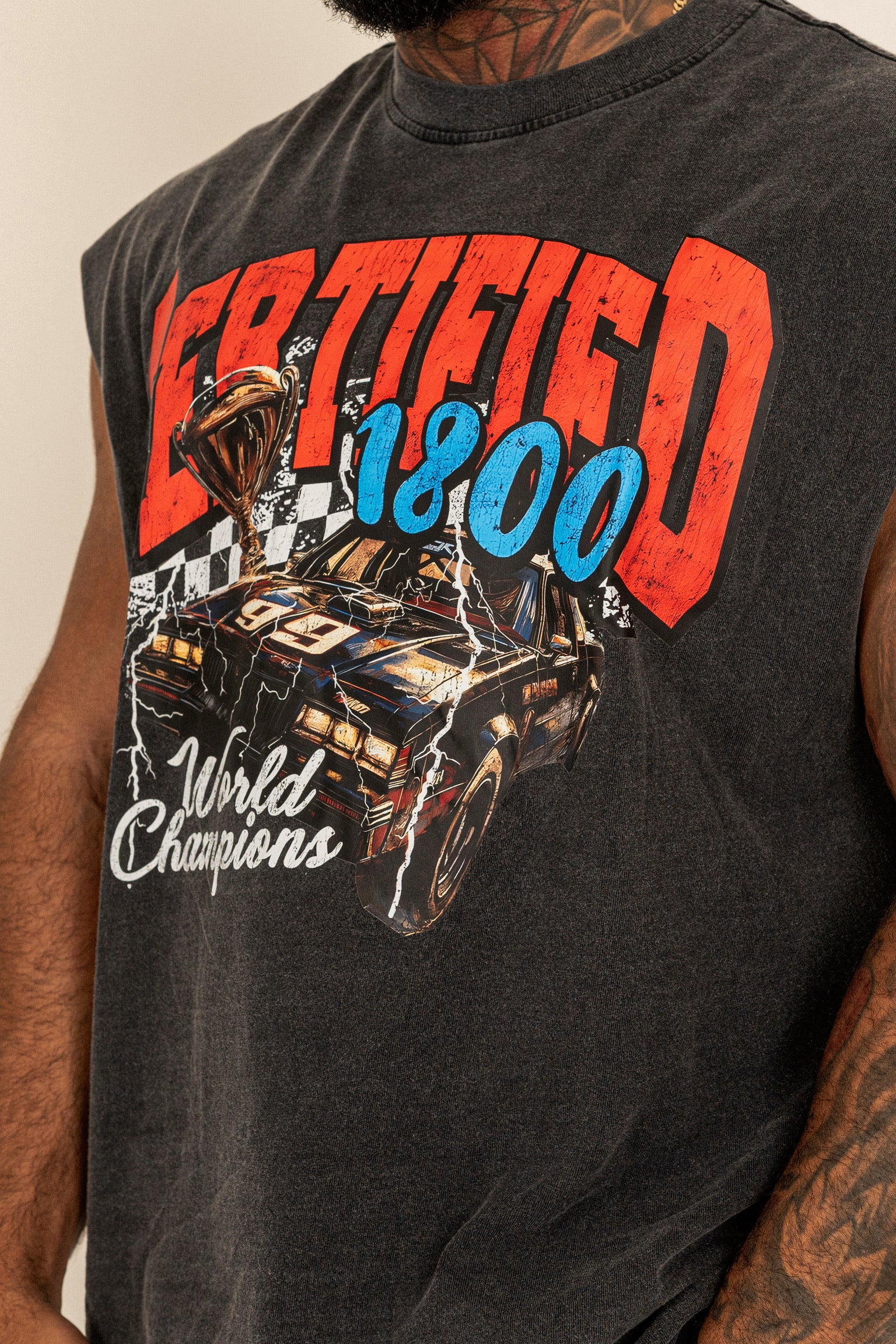 CLB Grand Prix Cutoff Tee