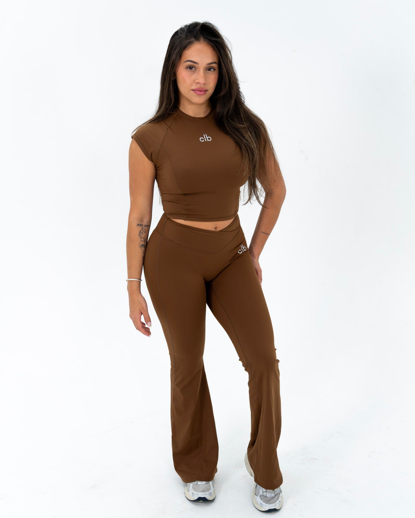 Mocha Brown Core Top