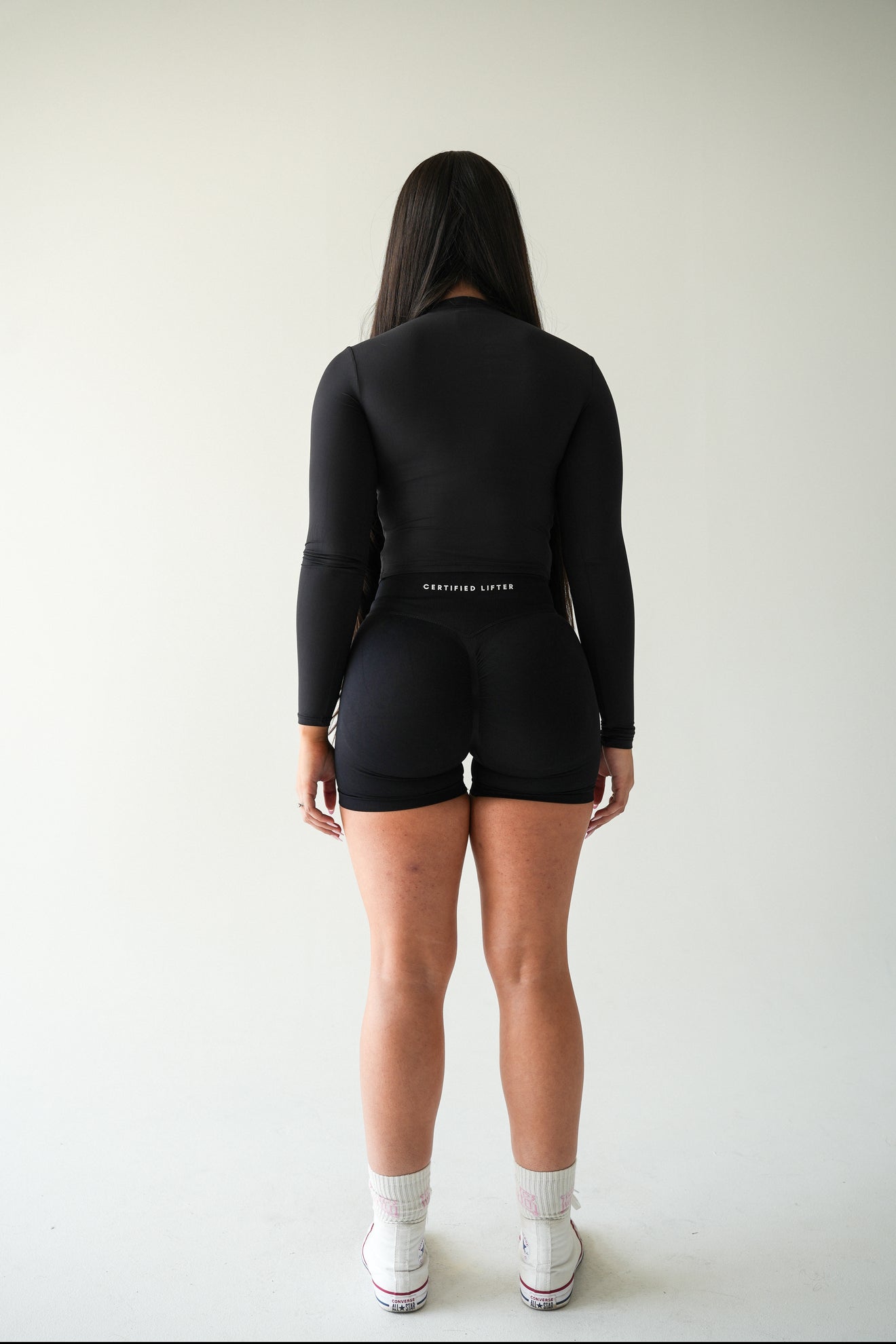 Black Bare Long Sleeve