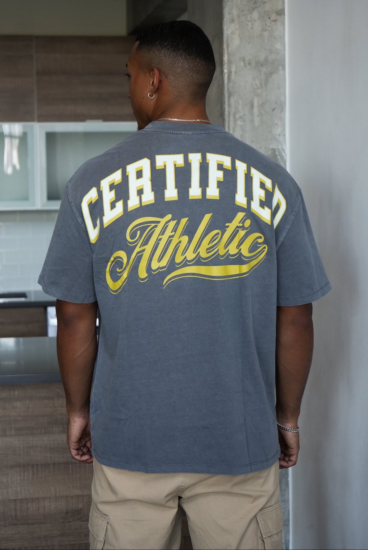 Grey Varsity Pump Cover