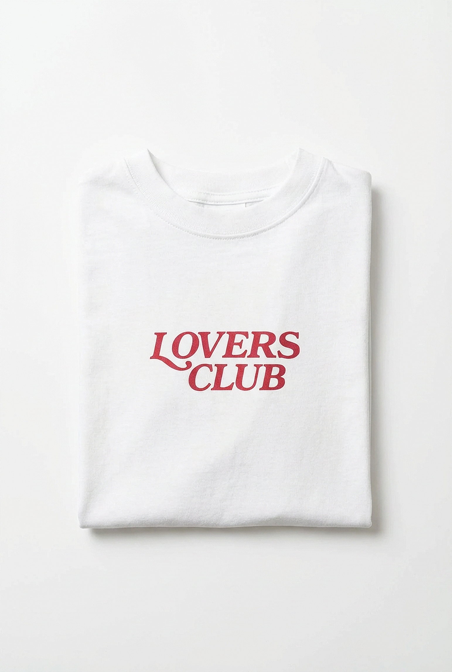 White Lovers Club Tee