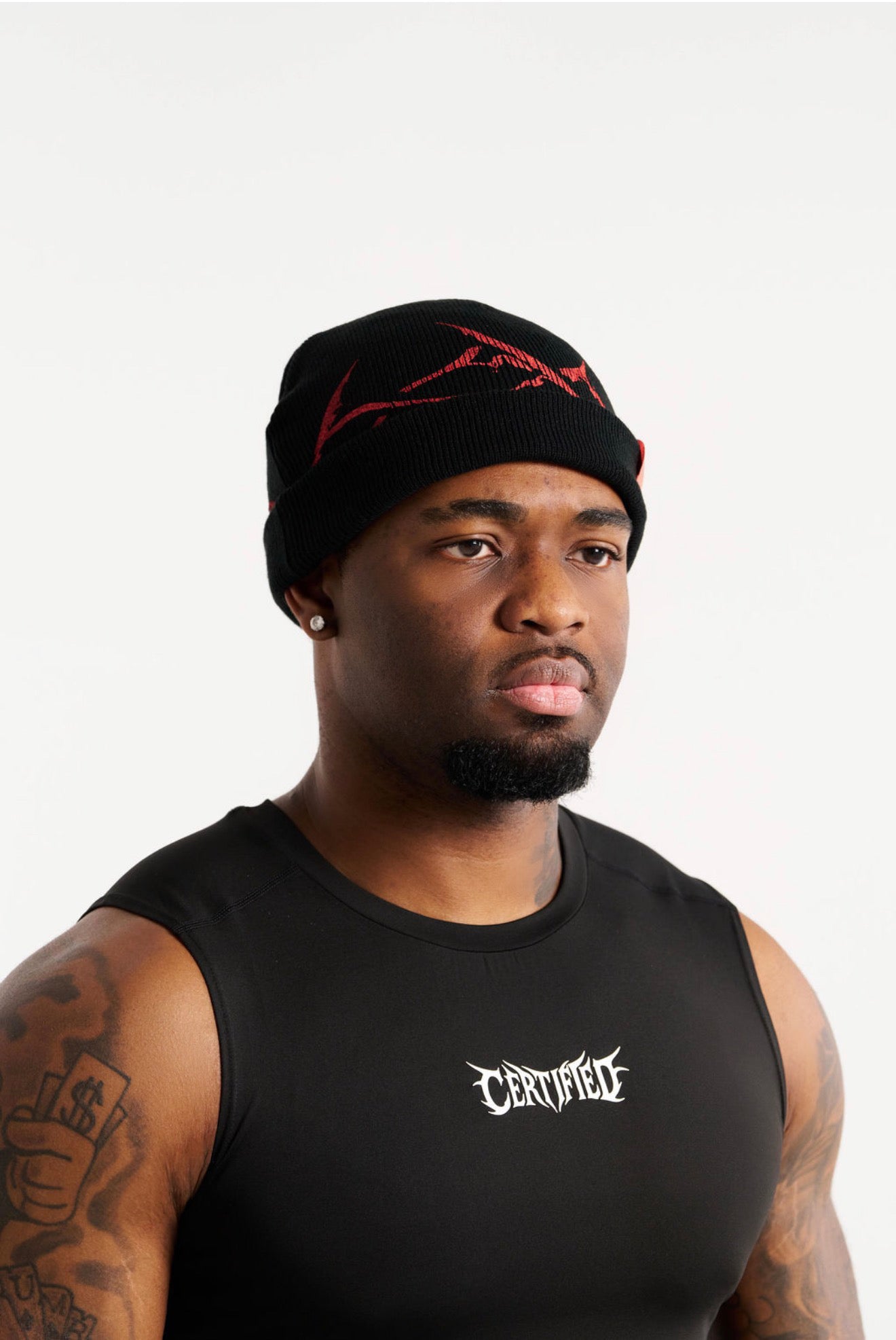 Red WBF Beanie