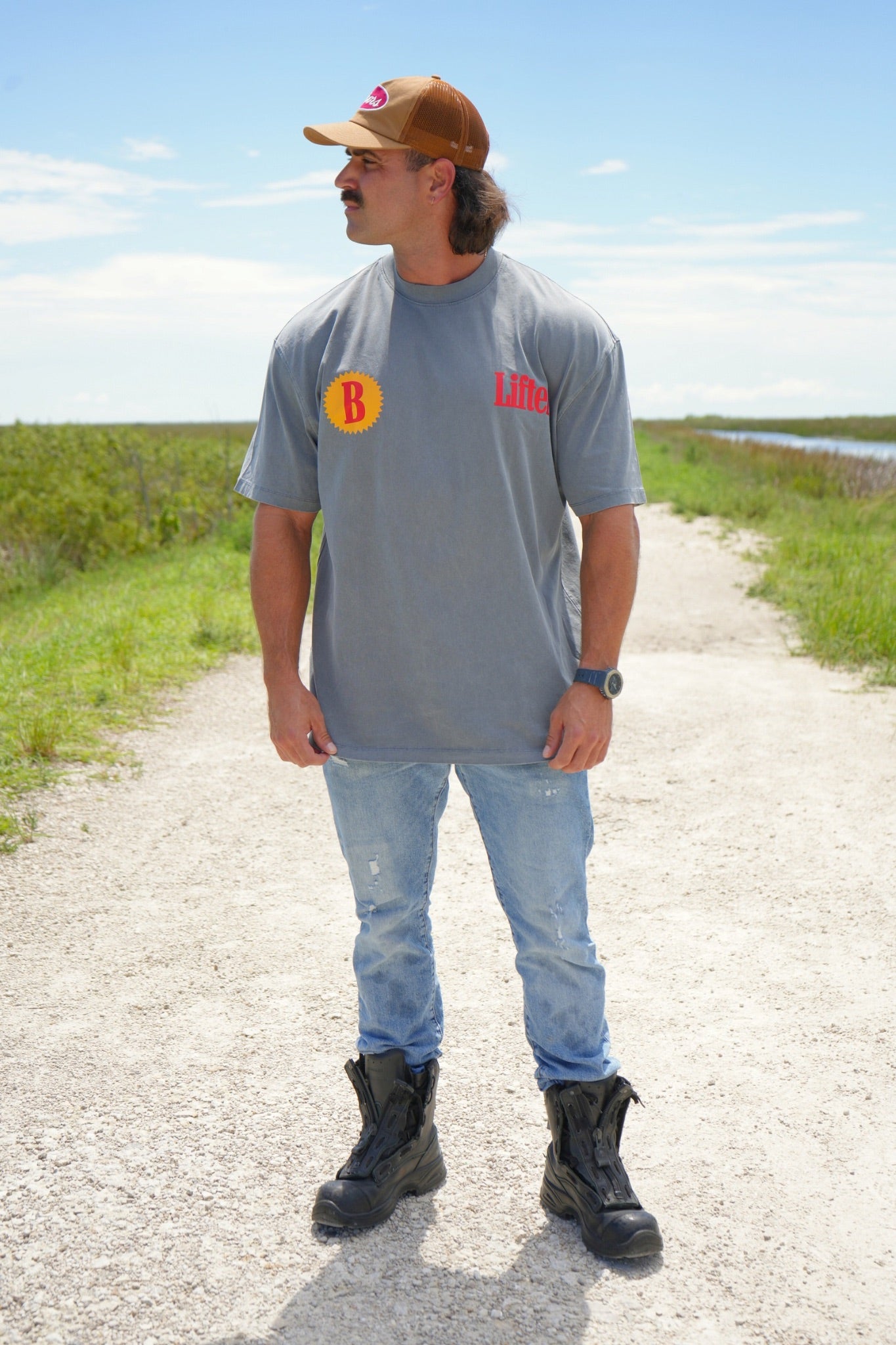 CLB Grey Rodeo Pump Cover