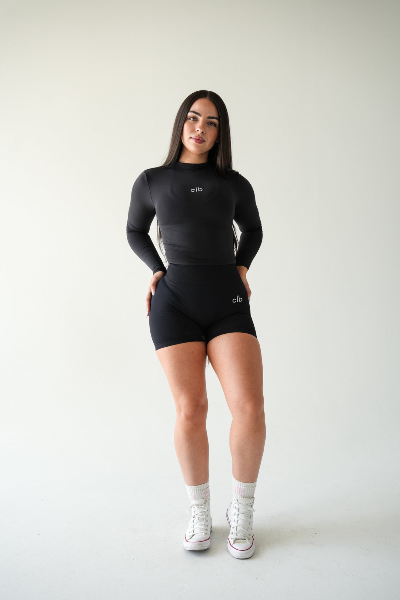 Black Bare Long Sleeve