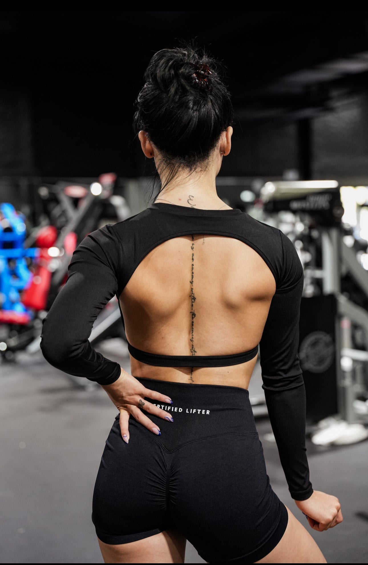 Black CLB Back Day Top