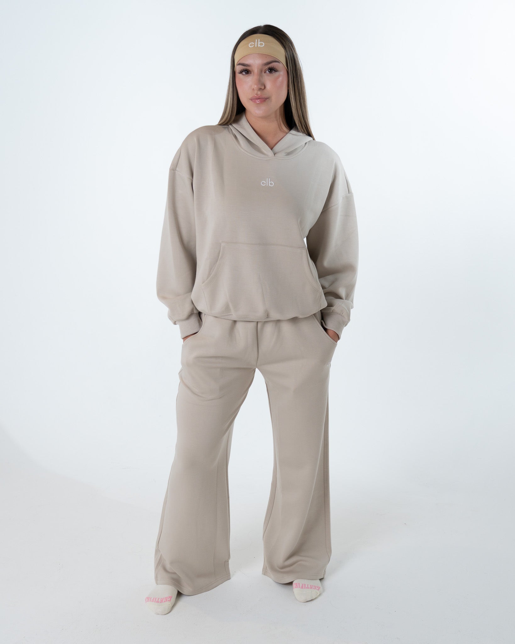 Oat Beige Cloud 9 Hoodie