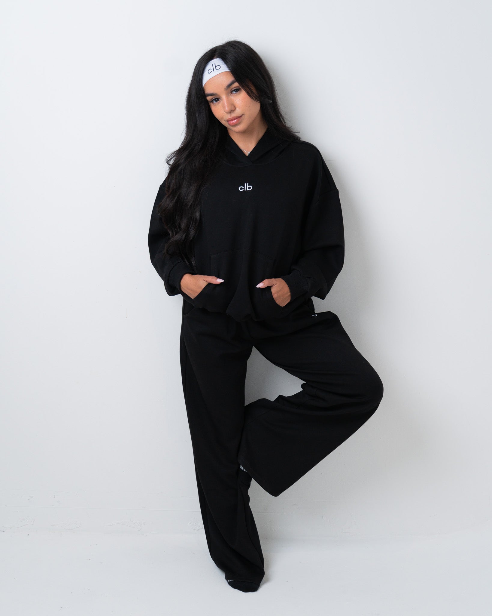 Midnight Black Cloud 9 Hoodie